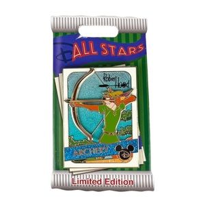 Disney Park Robin Hood Pin Trading Card Series All Stars LE 4000 Archery 2020